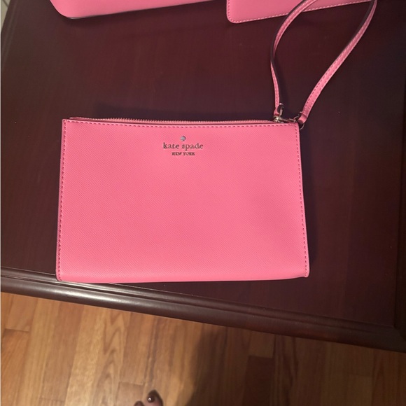 Kate Spade Vibrant Pink Tote and Pouch Set - Picture 6 of 6
